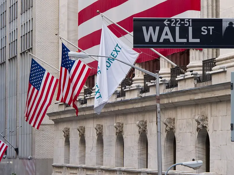 The New York Stock Exchange.