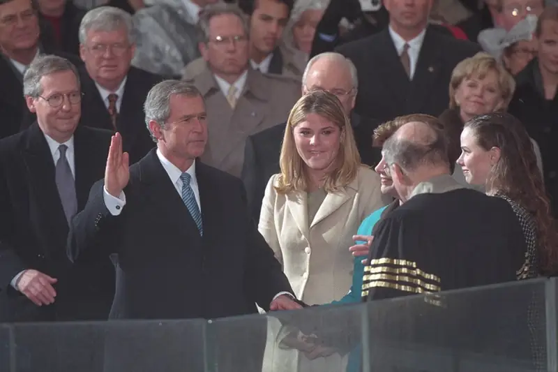 A presidential inauguration.